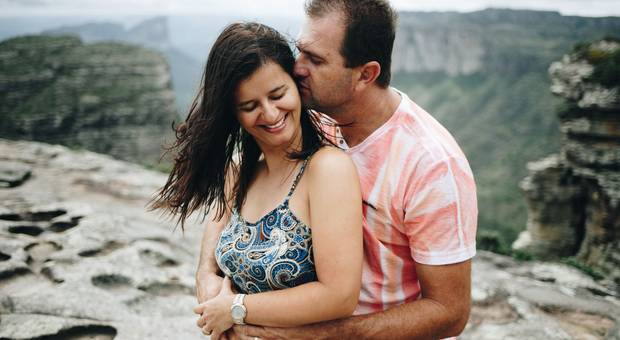 Casal de Adriana e Clodoaldo