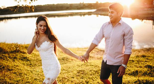 Casal de Monick e Hugo
