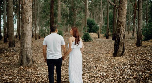 Casal de Taty e Jeferson