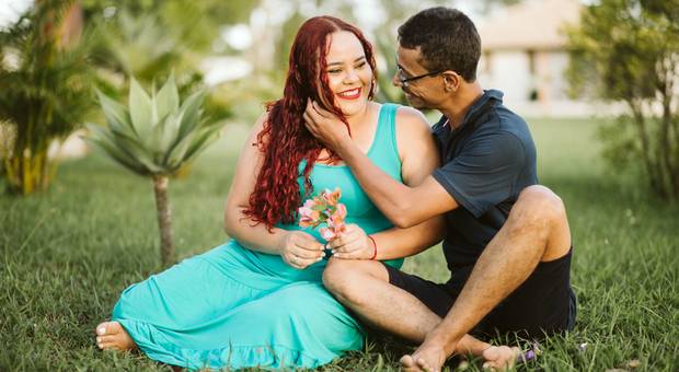 Casal de Emanuel e Marilia 