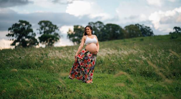 Família de Fernanda e Matheus a espera de Benício