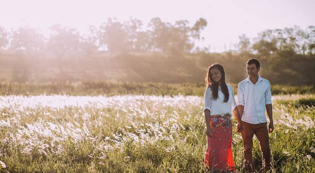 Casal de Isabela e Davi
