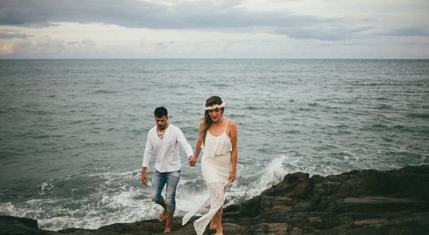 Casal de Binho e Jéssica