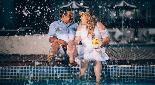 Casal de Josy e Abiel