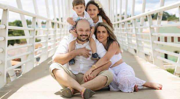 Família de Família de Criste e Léo