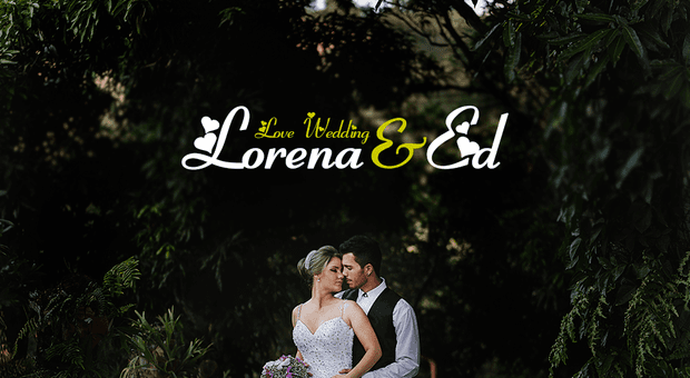 Pós Casamento de Lorena e Ed