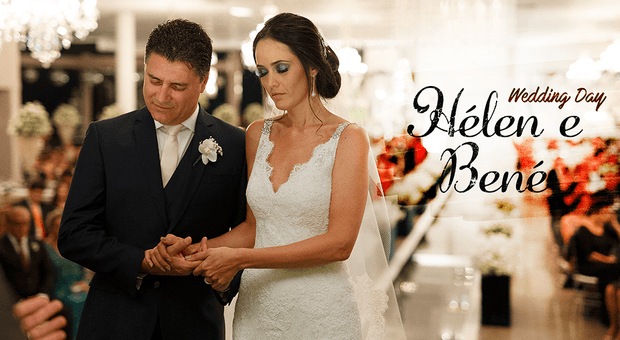 Wedding Day de Helen e Bené