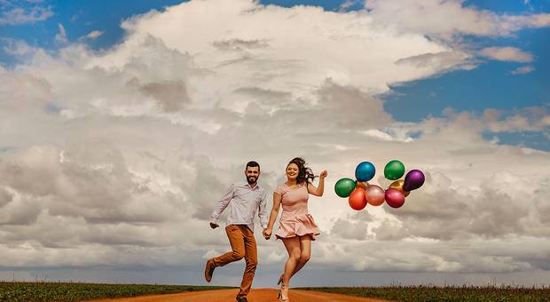 Ensaios de Francielle e Diego