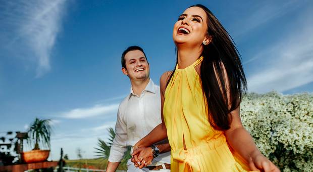 Ensaio Namorando de Leticia e Vinicius