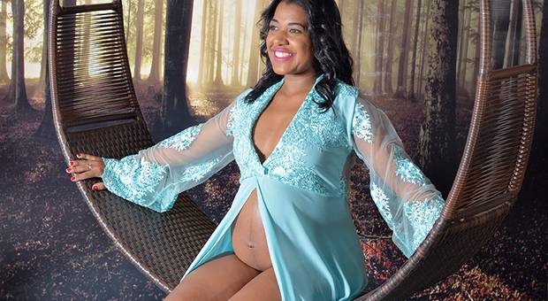 Gestante de Ensaio Gestante Thaís