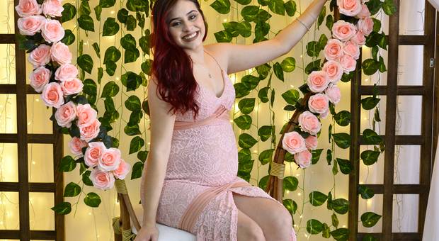 Gestante de Ensaio Gestante Whitney