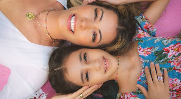 Retratos de Fabricia e Naya - familia