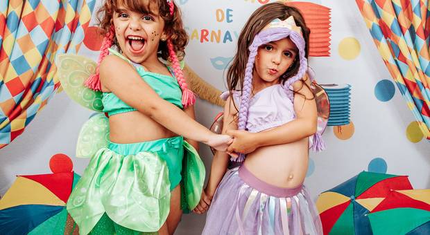 Ensaio Fotográfico Infantil de Bailinho de Carnaval Chegou