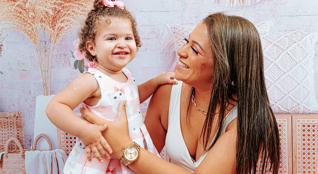 Dia das Mães de Ensaio do dia das Mães Ane Caroline e Família