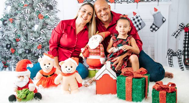 Natal 2023 de Ensaio de Natal Alexandra e Família
