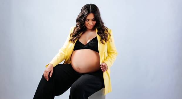 Gestante de Ensaio de Gestante Vanessa Mesquita