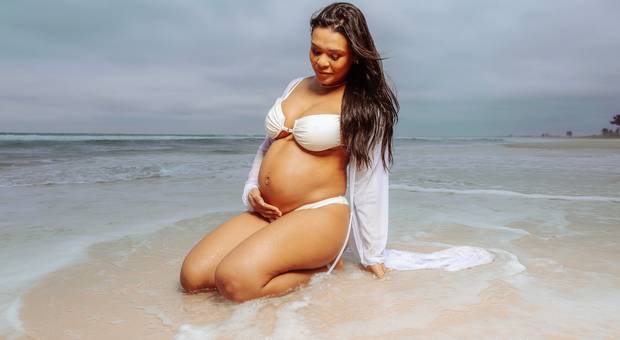 Gestante de Ensaio de Gestante Dani e Marcelo