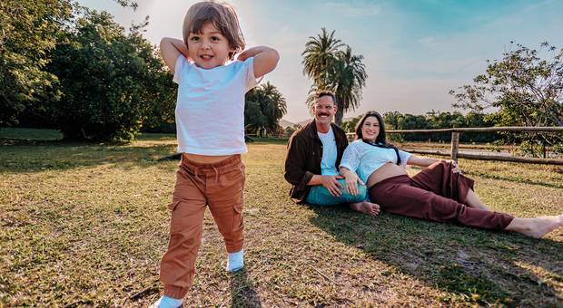 Ensaio de Familia Externo de Ensaio fotográfico Externo Nicole, Junior e Pedro