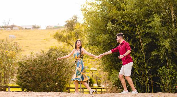 Ensaio de Casal de Pre-Wedding Priscila e Alex