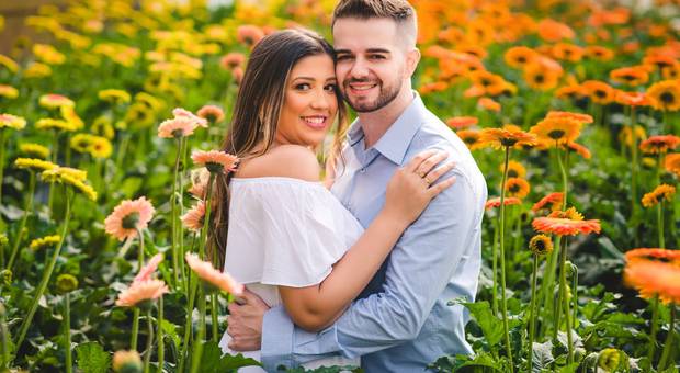 Ensaio de Casal de Pre-Wedding - Karol e Mauricio