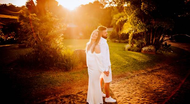 Ensaio de Casal de Pre-Wedding - Jessica e Fernando