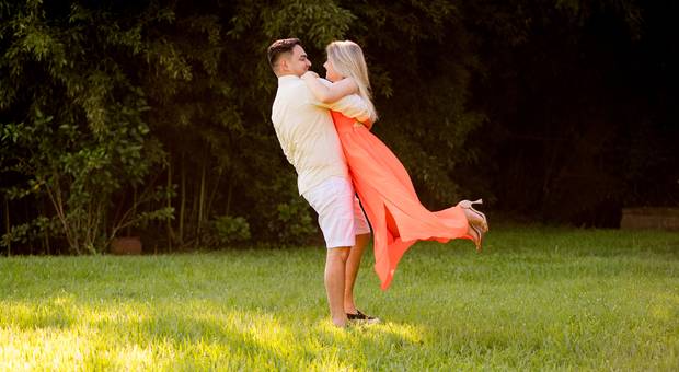 Ensaio de Casal de Pre Wedding - Moriah e Rodrigo