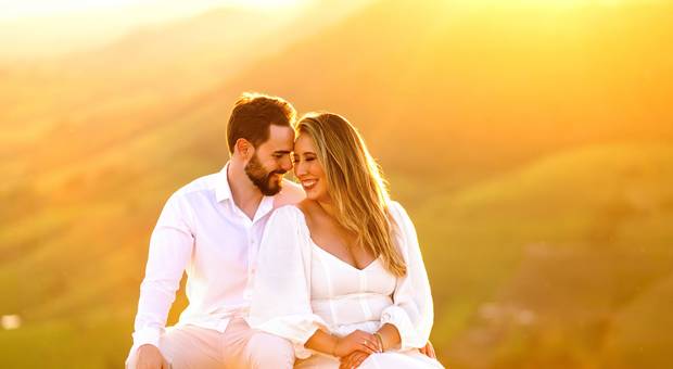 Ensaio de Casal de Pre-Wedding - Carol Muniz e João