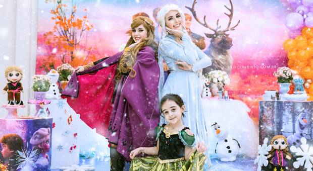 Aniversário de Alicia 6 anos - Frozen