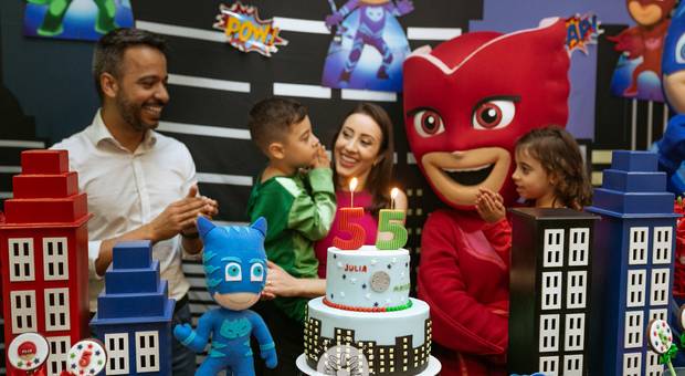 Aniversário de Julia e Matheus - 5 anos