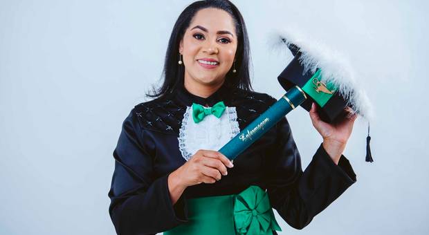 Formaturas de  Ensaio Enfermagem - Faculdade Unopar 2016