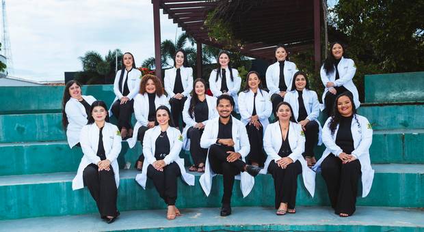 Formaturas de Ensaio Externo da Turma A da 1ª Turma de Enfermagem da Faculdade @facx_altamira