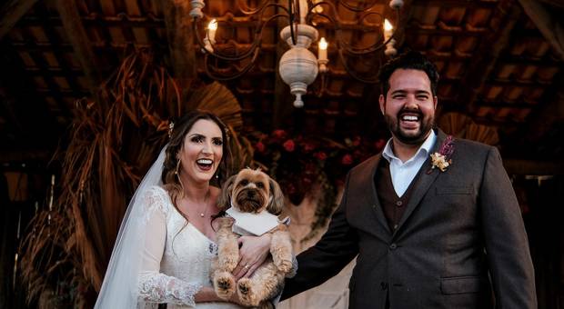 Casamentos novos de Thais e Thiago