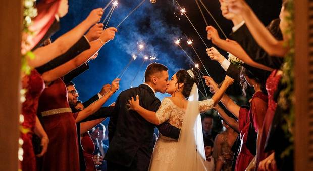 Casamentos novos de Leticia e César