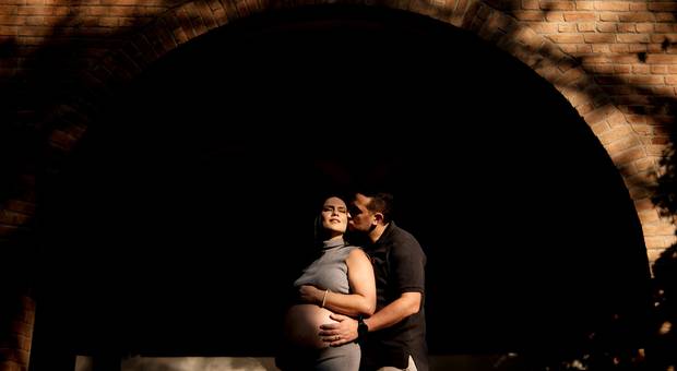 Gestante e família de Renata e Gustavo ensaio gestante