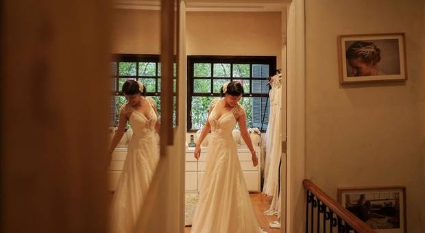 Ensaios de Glaucia | Última prova do vestido - Emannuelle Junqueira 