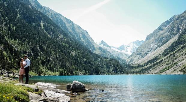 Ensaios de Ensaio Carol e Thomas - Pont d'Espagne | França 