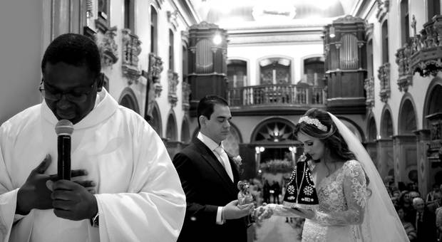 Casamentos novos de Marina e Pérsio 