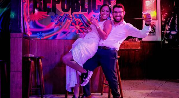 Casamentos novos de Julia e Hellington 