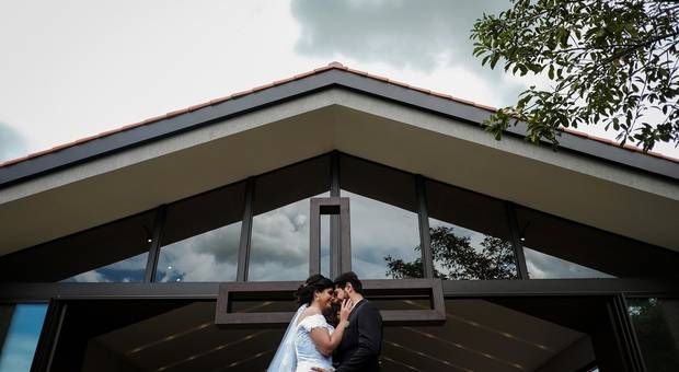 Casamentos novos de Bruna e Isaac - Casamento Recanto do Bosque Guaratinguetá-SP