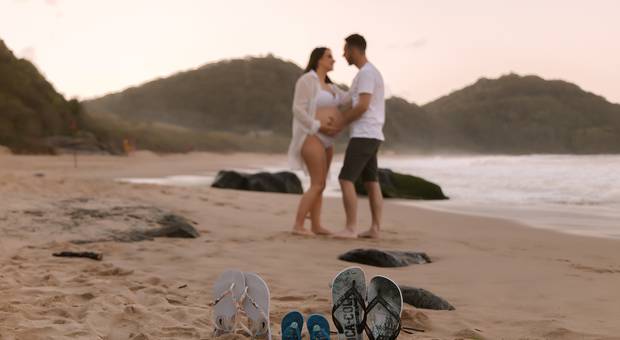 Gestante - Parto de Ensaio Gestante Maria Elisa