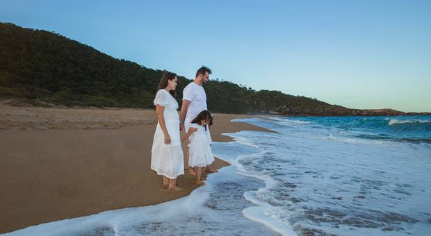 Gestante - Parto de Ensaio Revelação - Lorranna e Fernando