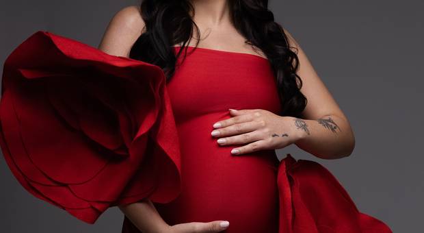 Gestante - Parto de Ensaio Gestante - Fernanda e Osmar