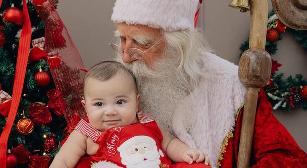 Infantil de Ensaio de Natal