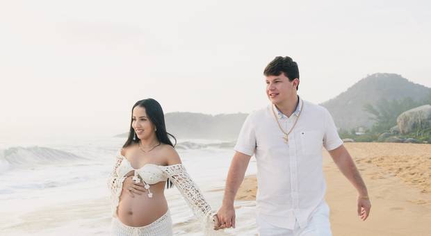 Gestante - Parto de Ensaio Gestante - Tamara e Anthony