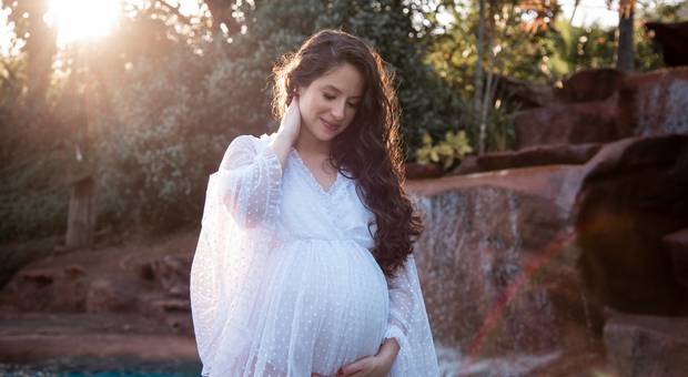 Gestante de Ensaio de Gestante