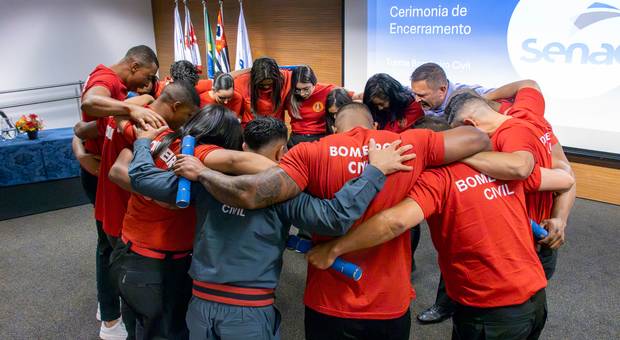 Formatura de Formatura Bombeiro