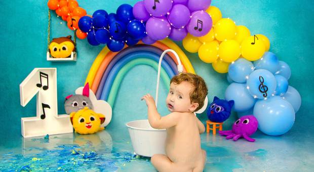 STUDIO de Smash the Cake 1 Ano Benício