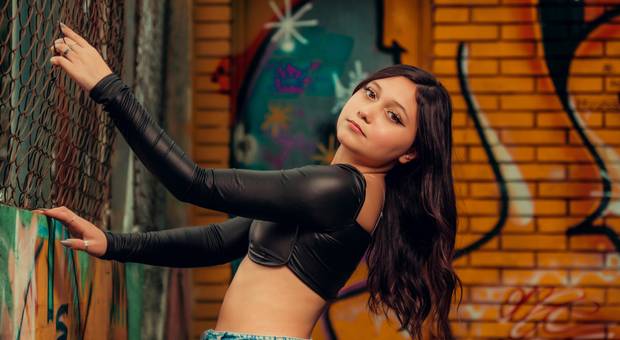 Ensaio de 15 anos de Caroline Machado