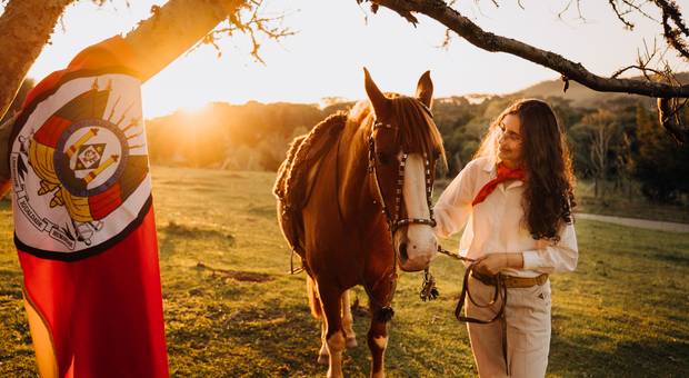Ensaio de 15 anos de Isabella Nogueira