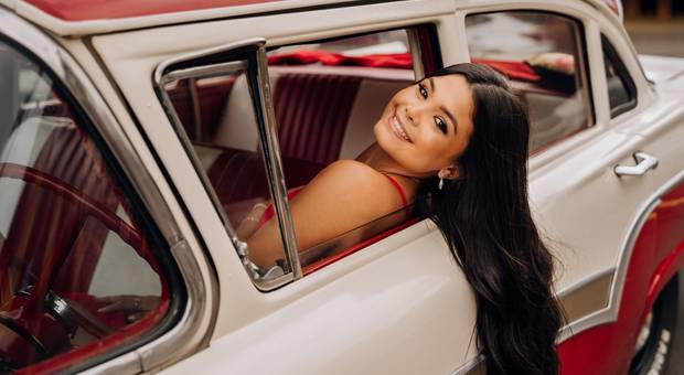 Ensaio de 15 anos de Manuela Hoffmann